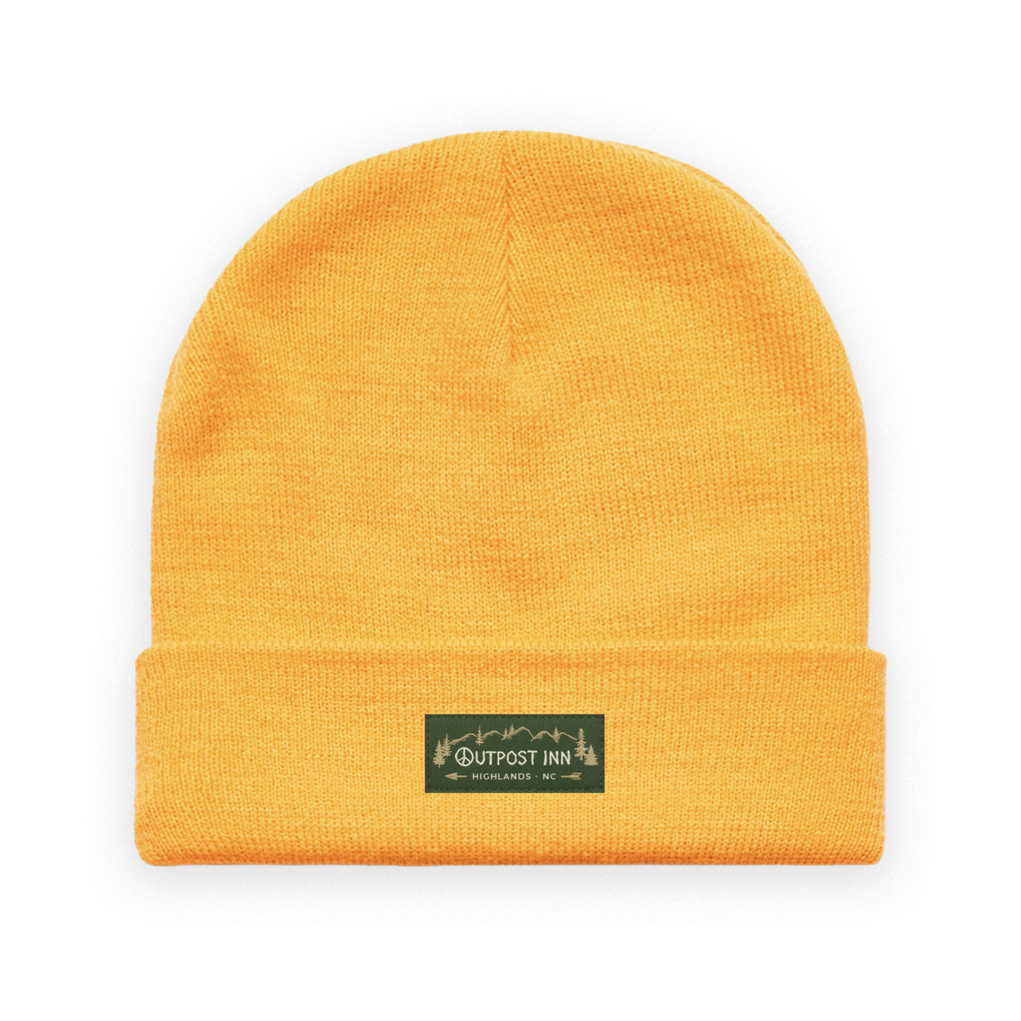 Outpost Inn Label Beanie Yellow (Preorder)
