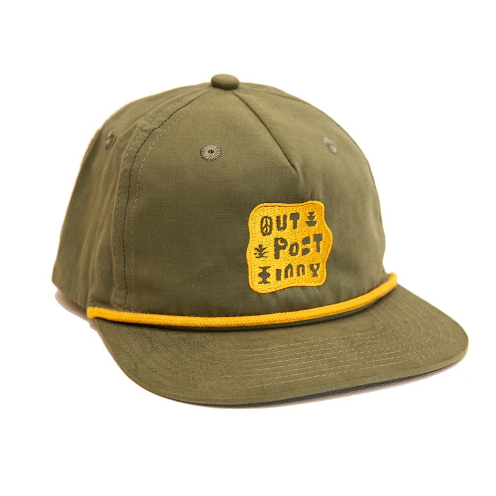 Outpost Inn Rope Hat - Green