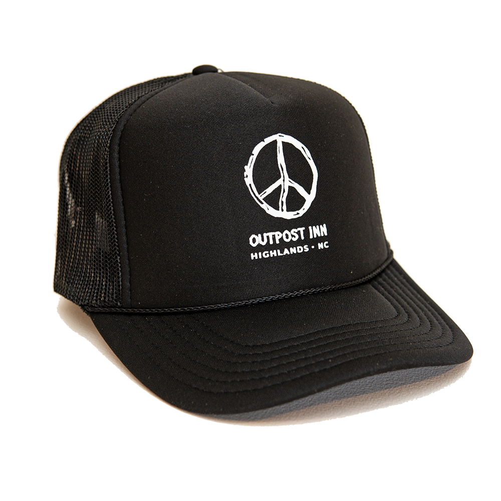 Outpost Inn Peace Trucker - Black
