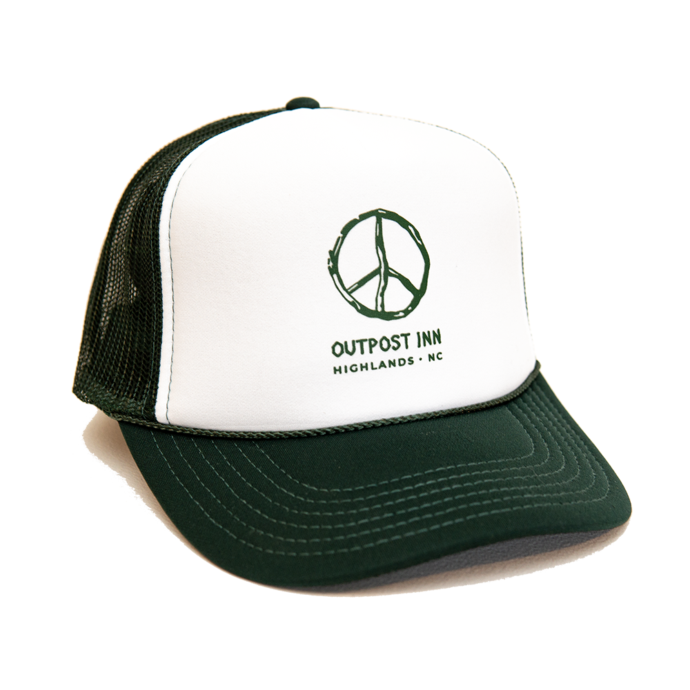 Outpost Inn Peace Trucker - White