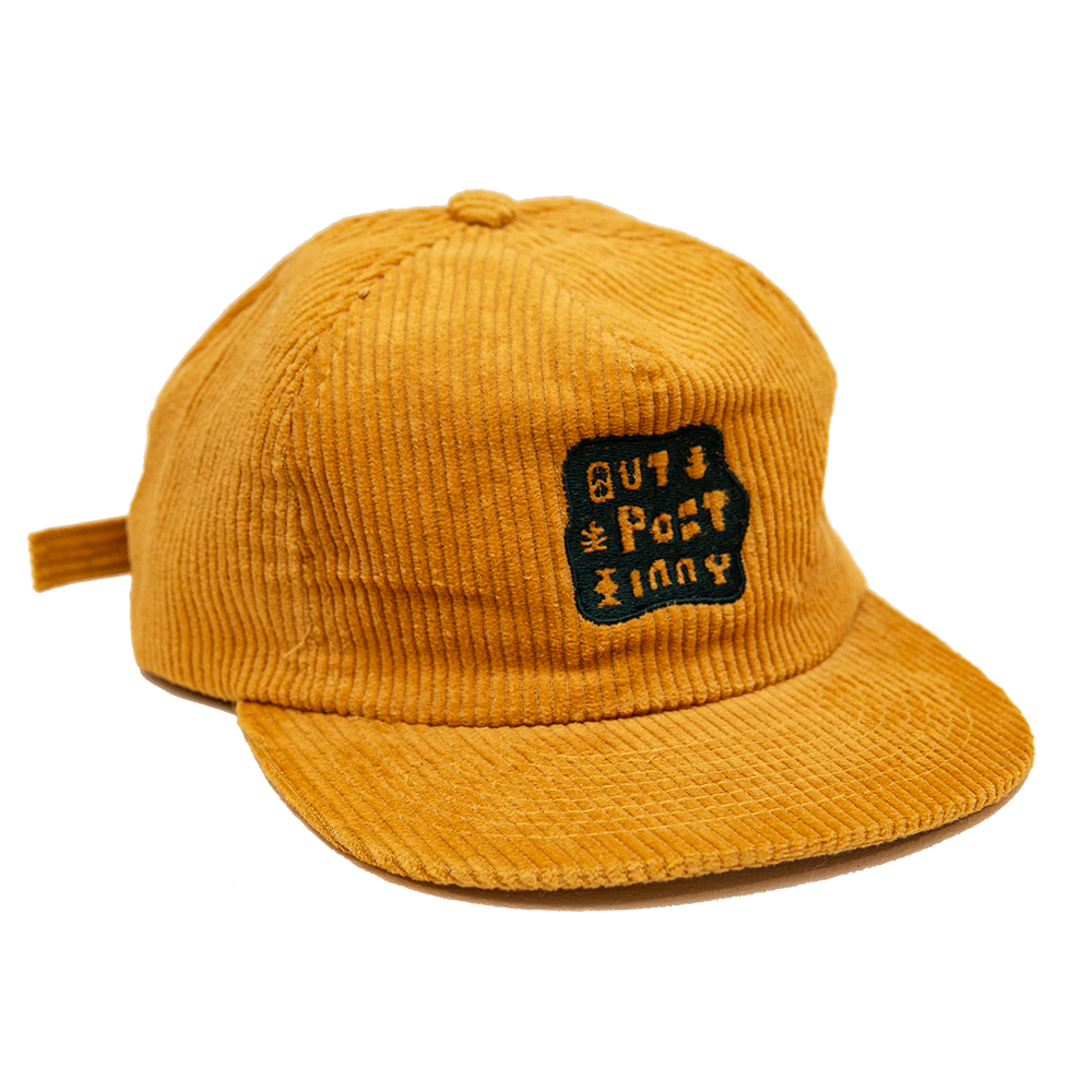Outpost Inn Cord Hat - Gold