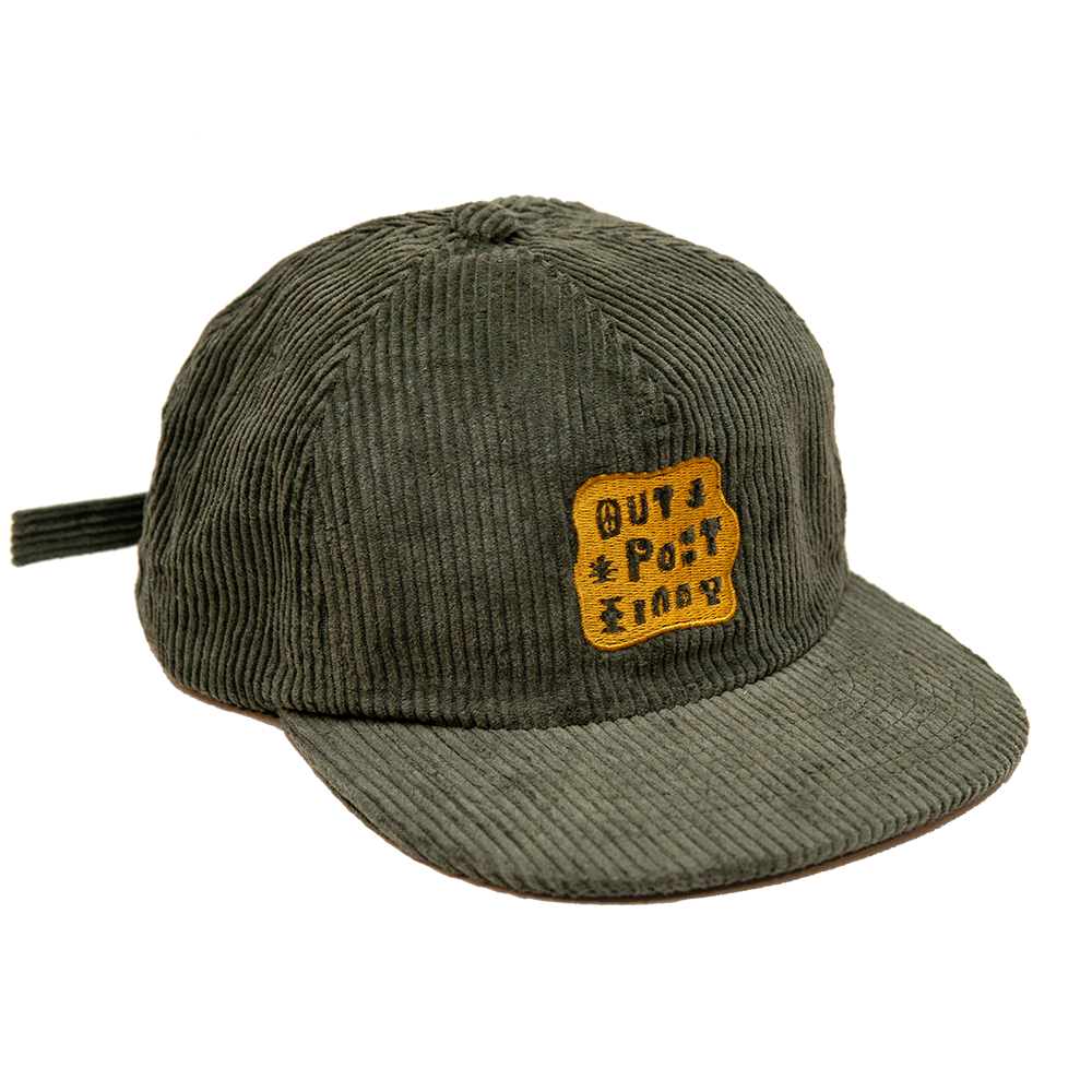 Outpost Inn Cord Hat - Green
