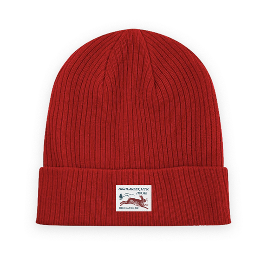 HMH Label Beanie Red (Preorder)