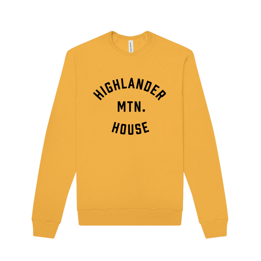 HMH Highlander Mtn. House Sweatshirt - Yellow