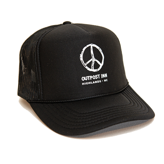 Outpost Inn Peace Trucker - Black