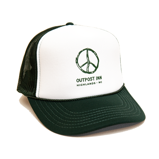 Outpost Inn Peace Trucker - White