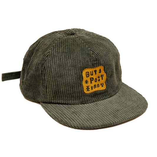 Outpost Inn Cord Hat - Green